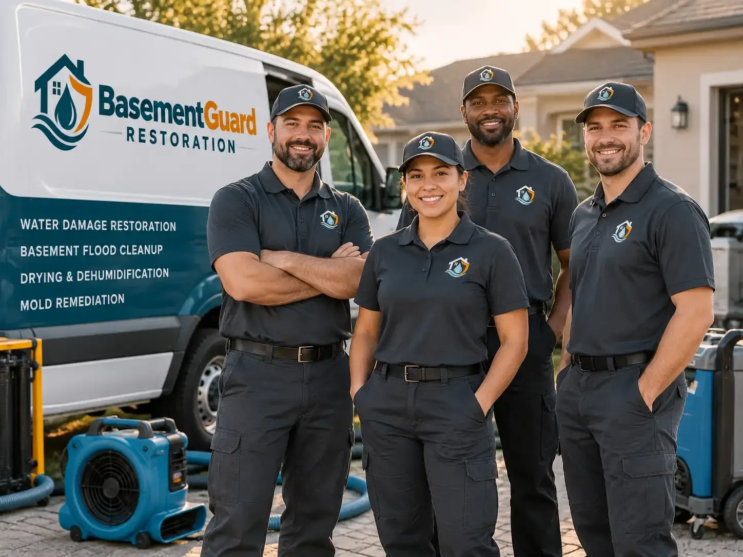 Basement Water Damage Restoration company in Fombell, PA